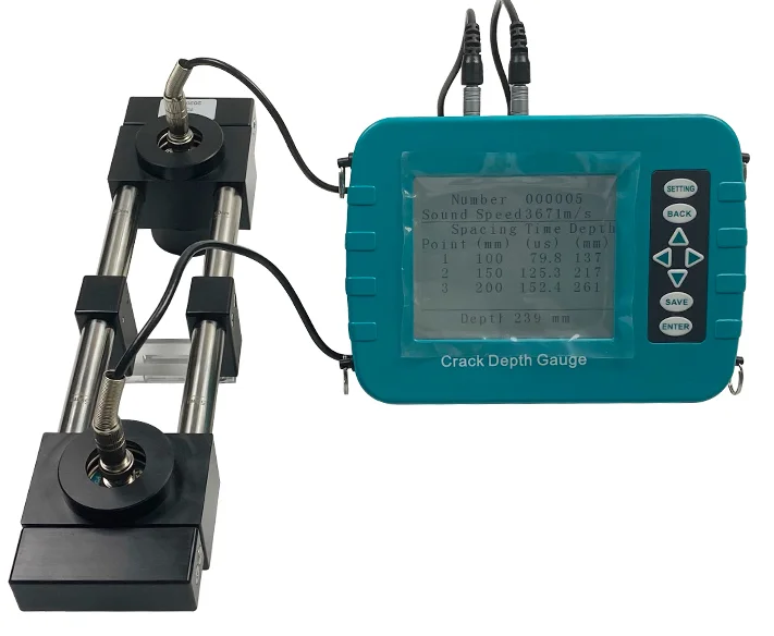 GTJ-FSY اختبار عمق الكراك الكراك متر بناء الخرسانة الكراك عمق اختبار المعدات الاختبار