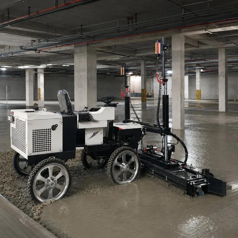 Laser Leveling Screed Machine Concrete Floor Equipment Floor Tool Customized Durable for Smooth Slab Finishing