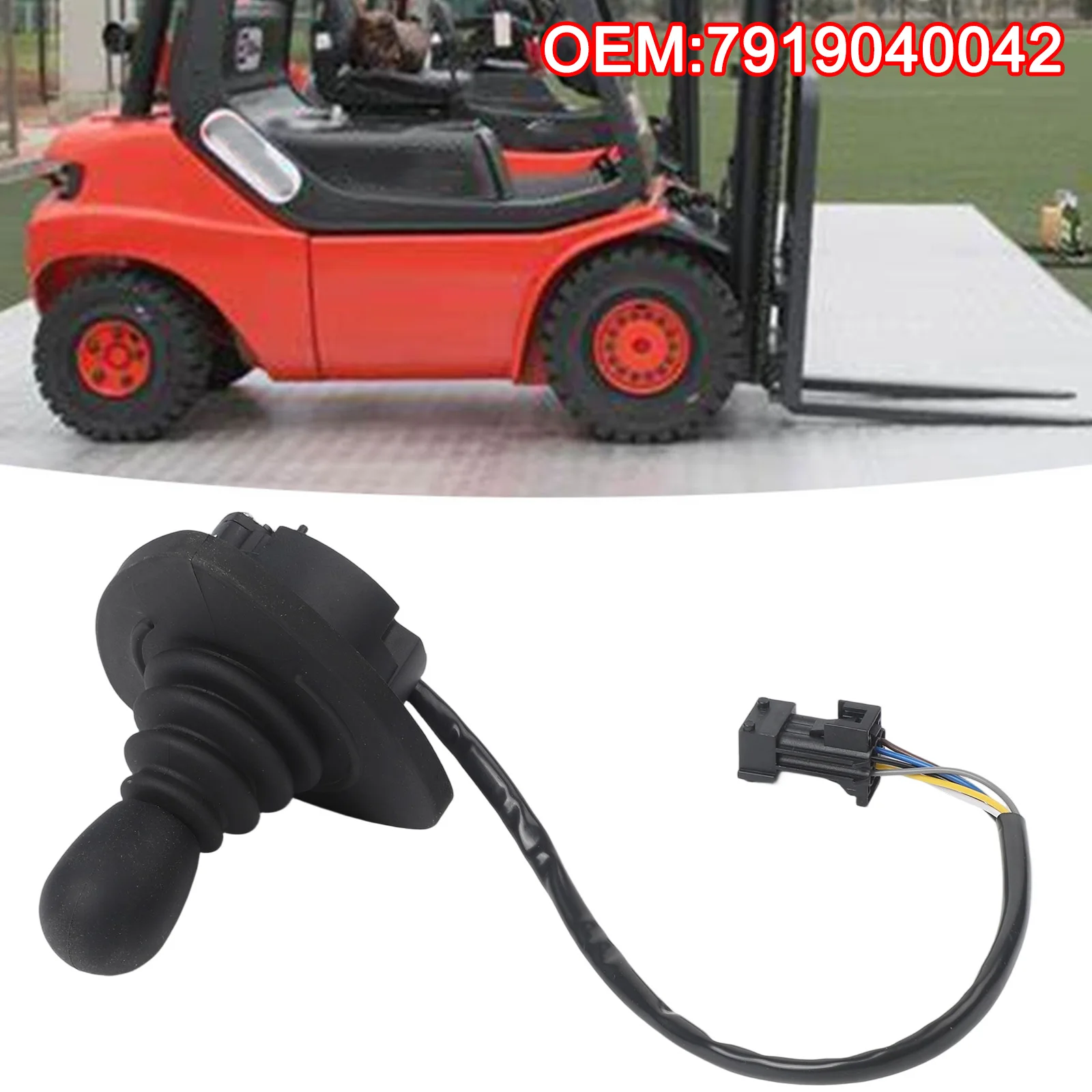 Linde Joystick Control Forklift Controller Handle OEM Number 7919040042 Quick Install Replacement Installation Controller Handle