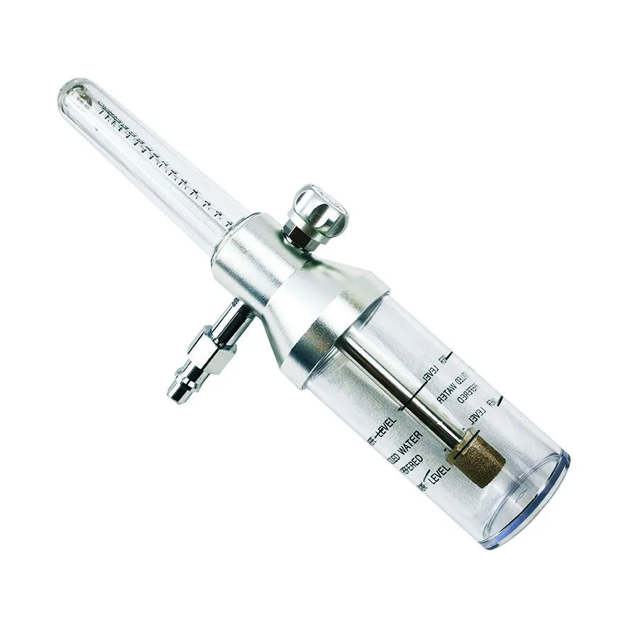 メーカー工場価格サプライヤー酸素システム流量計加湿ボトル付き流量計