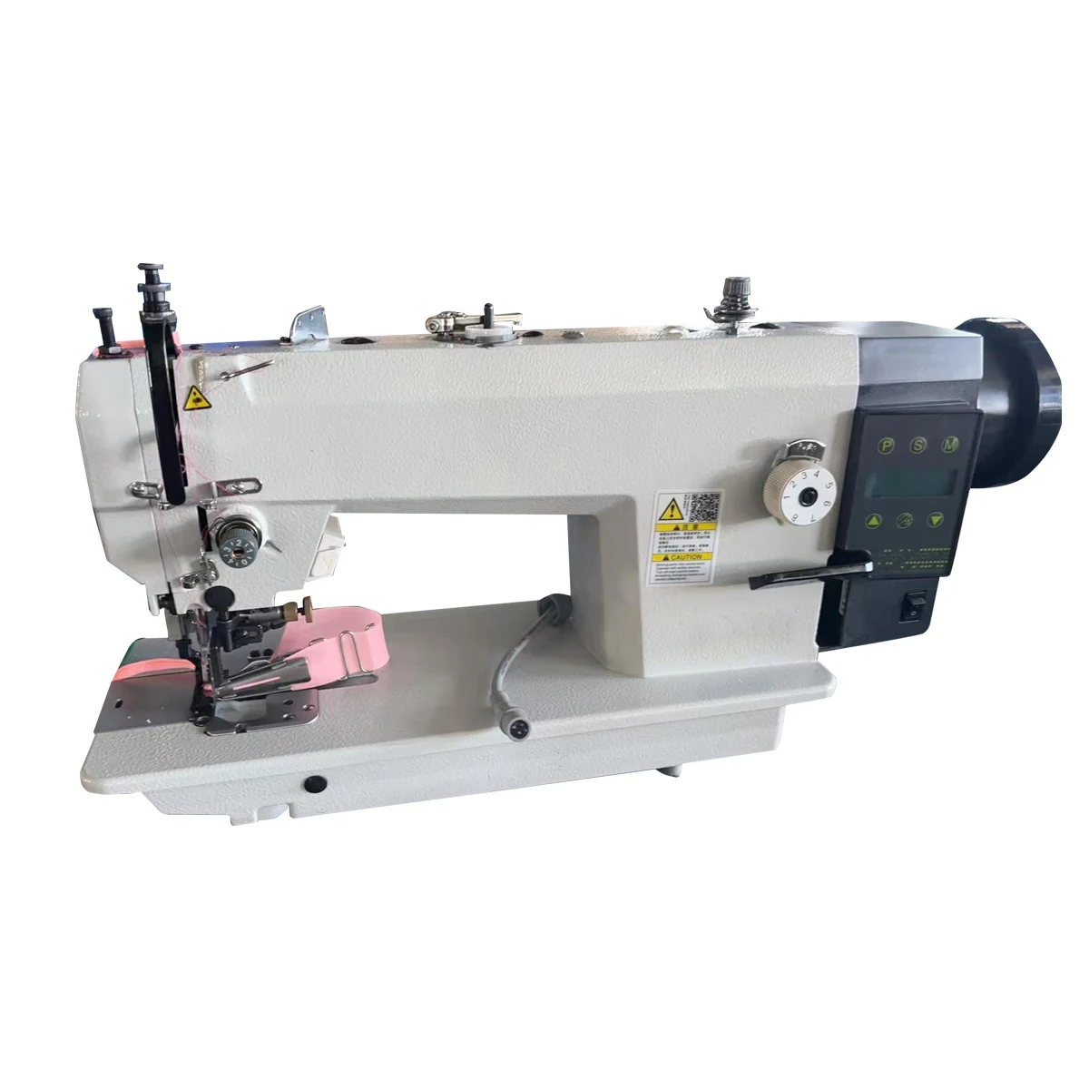 CP-0358-DQ  High-quality Straight Flatbed Cutting and Hemming Integrated Industrial Sewing Machine with Puller for Hemming