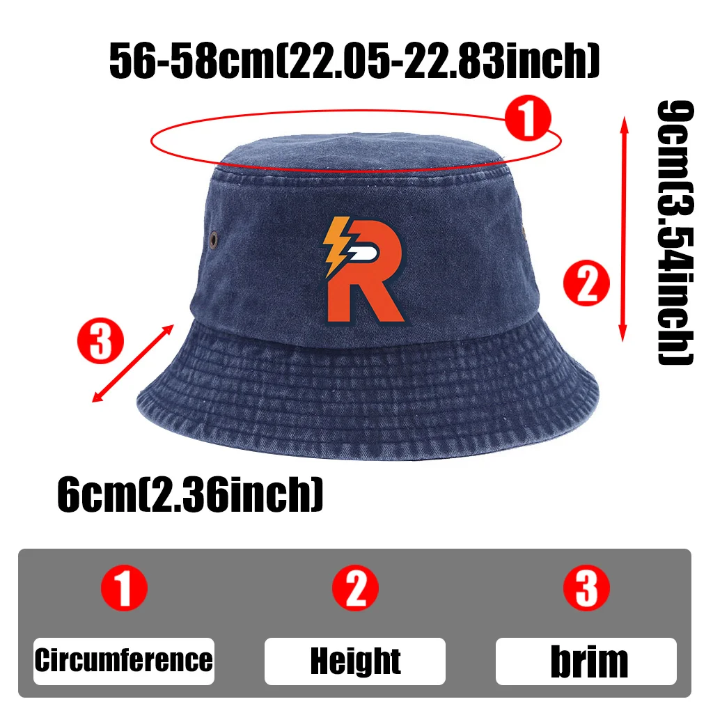 Vintage Distressed Washed Bucket Hat with Cool Printed Patterns, Lightweight with Breathable Holes, Available in Multiple Colors