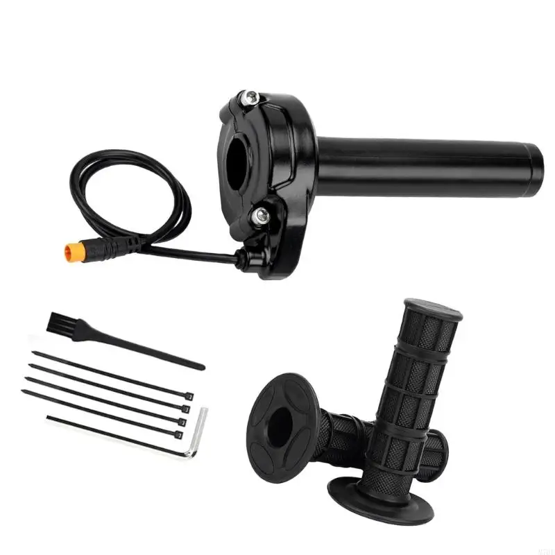 M76E Full Twist Throttle Elektro-Dirt-Bike-Zubehör für Macfox E-Bike 3-Pin-Griff – Detail 7