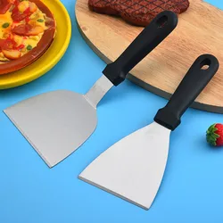 Stainless Steel Metal Griddle Spatula Hamburger Turner Scraper Pancake Flipper Great for BBQ Grill