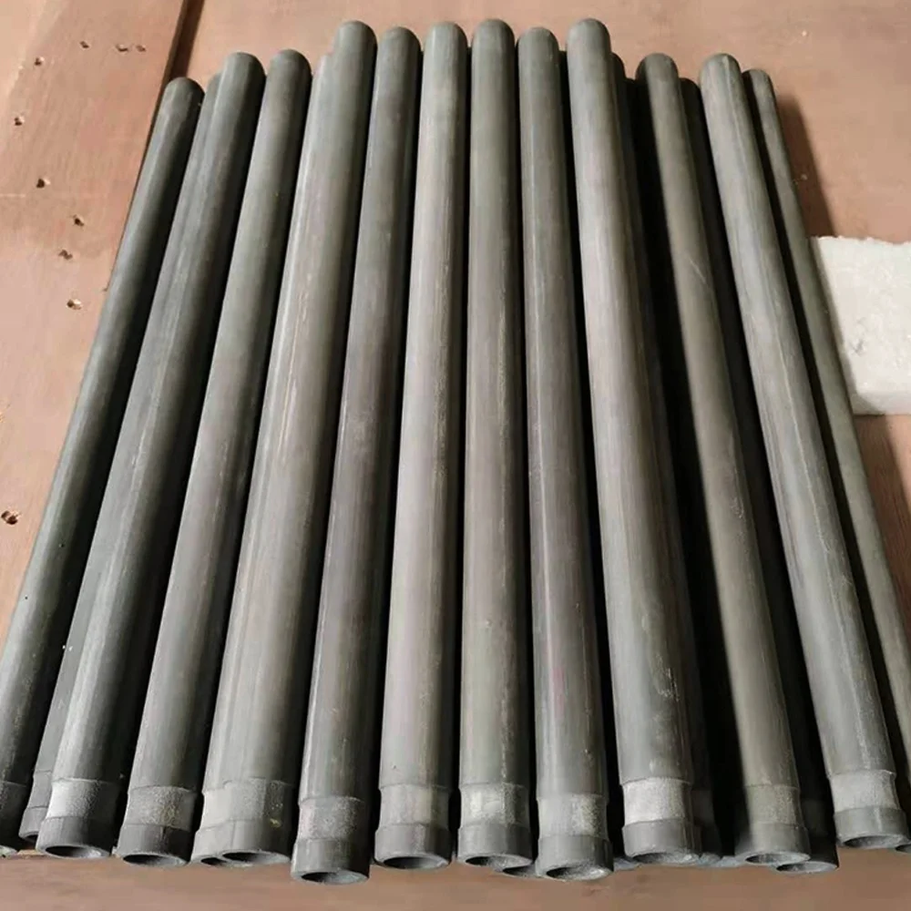 

Hot selling High Temperature High Purity All sizes available Recristalyzed Silicone carbide Thermocouple Protection Tube