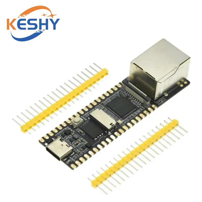 

LuckFox Pico Plus RV1103 Linux Micro Development Board, Integrates ARM Cortex-A7/RISC-V MCU/NPU/ISP Processors, Ethernet Port