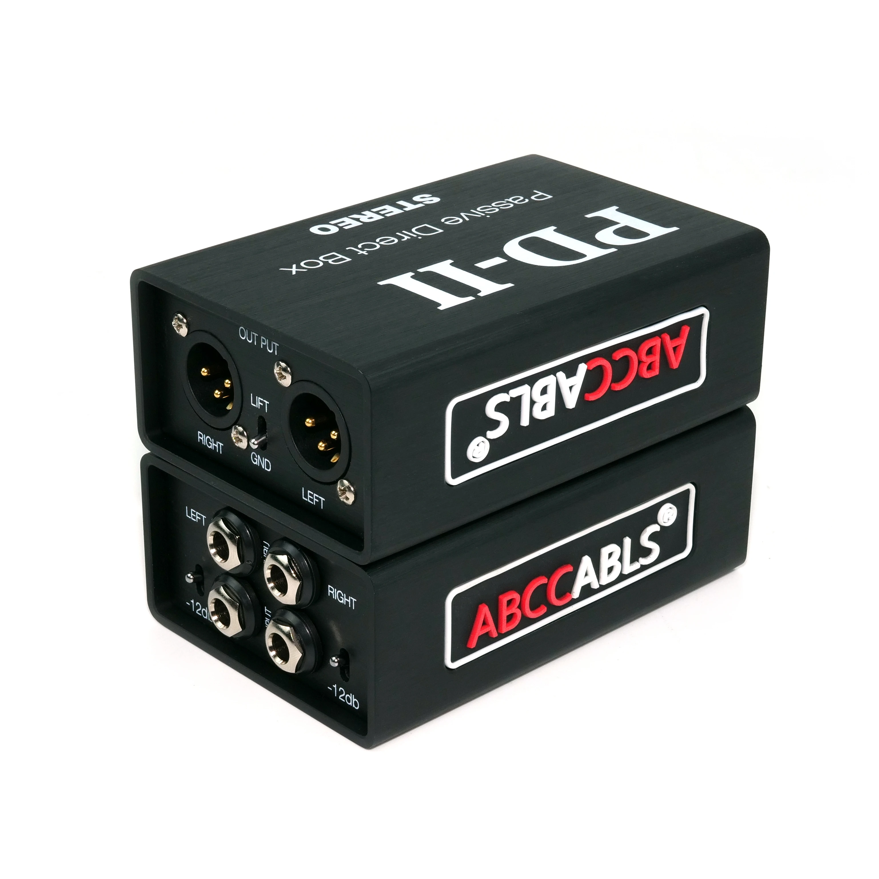 Professional Passive Direct Box-Audio Isolator Eliminates Ground Loop Hum, High-Z Input For Stage & Studio