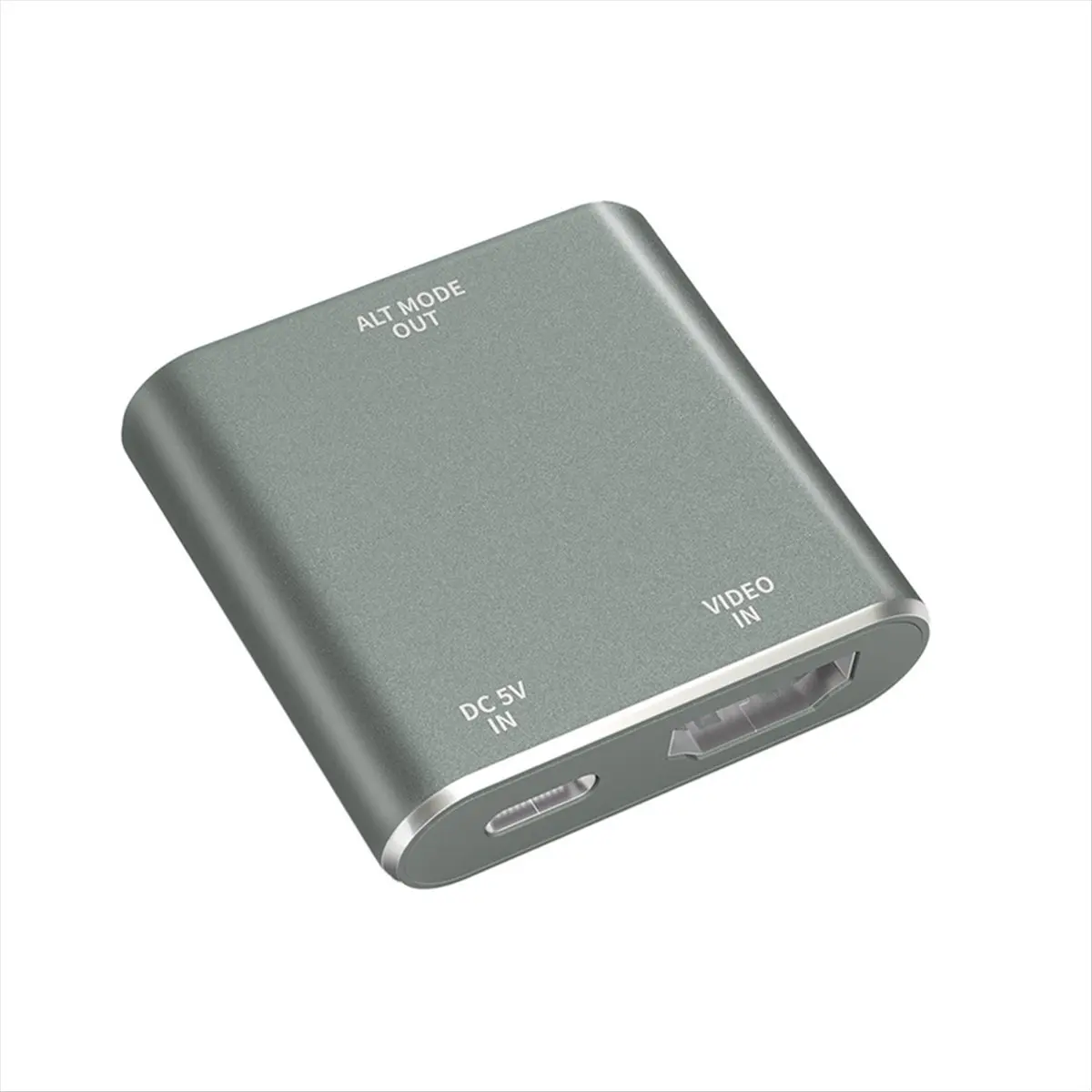 A46U HDTV to Type-C Adapter -Compatible to TYPE-C HD Video Converter HDTV 4K 60Hz Output Image for Laptop AR Glasses