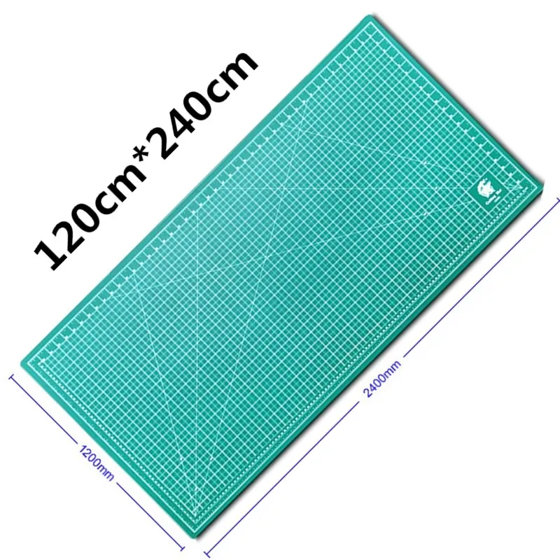120cm×240cm Oversized Carving Board PVC Double-Sided Self-Healing Cutting Mat Artist Manual Sculpture Tool Home Engraving Pad