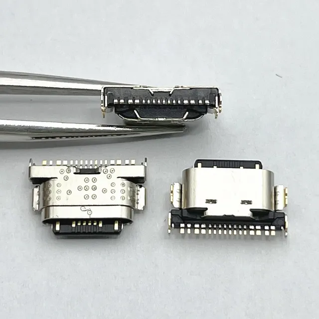 5-100szt Typ C USB Dla Vivo S12 Y32 Y33s Y55s Y74s Y76s Y77 iqoo U5 Złącze ładowania USB Gniazdo portu ładowania Wtyczka gniazda dokującego