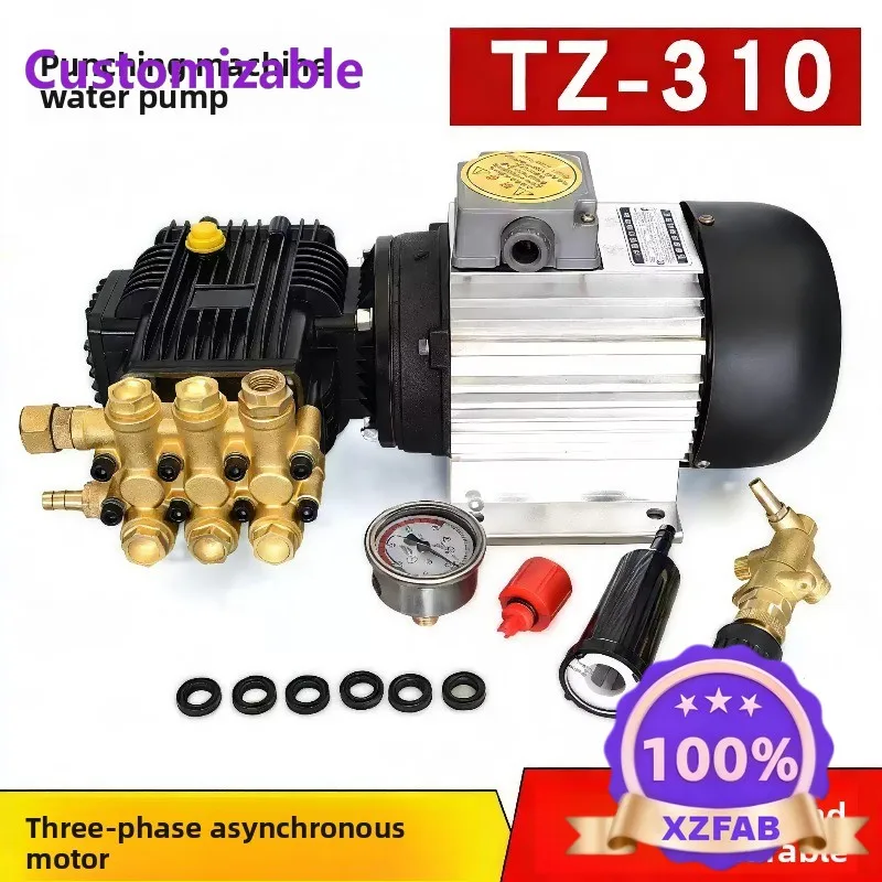Factory Direct 2026 TZ-310 High Pressure Water Pump Assembly With Y801-6 Matching Motor Stable Flushing Equipment For Small Hole