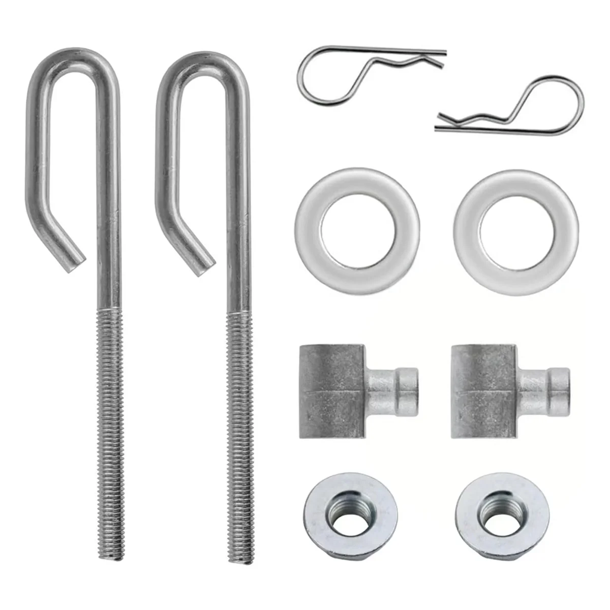 

ABNJ GX24864 Комплект вешалок для подъема палубы для газонокосилки, комплект звеньев подъема палубы для трактора газонокосилки JD E130 LA120