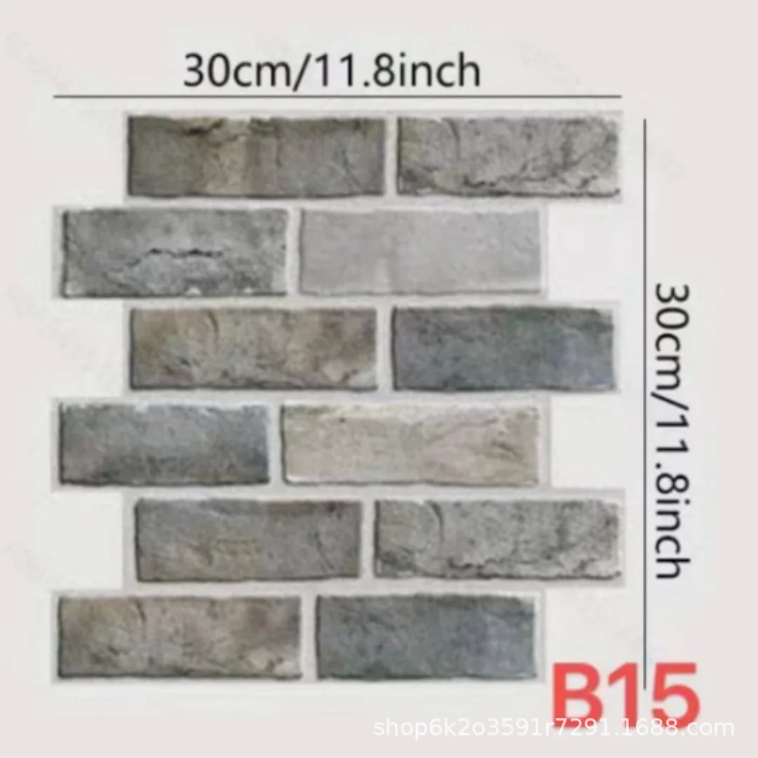 3D Wall Covering 30x30cm 10 Sheets Foam Peel and Stick for Modern Farmhouse Wainscoting Living Room Enthusiast