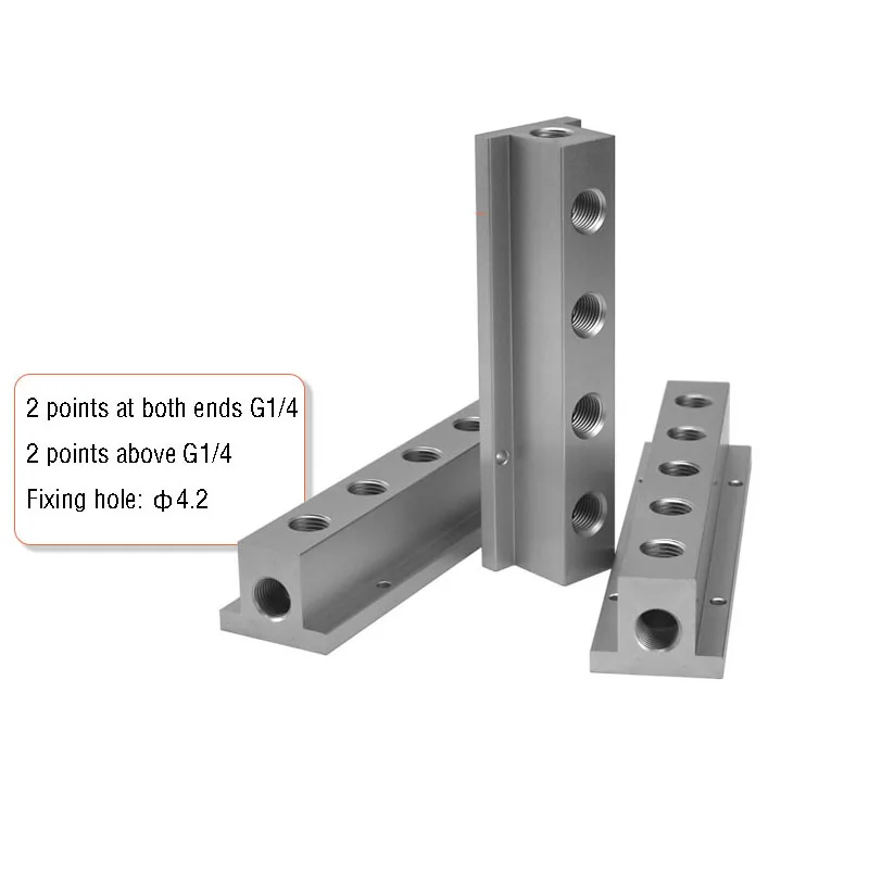 

Split Exhaust T Type G1/4 Air Source Split Exhaust Distributor Pneumatic Manifold Air Divider Exhaust Pass Through Oil Drain