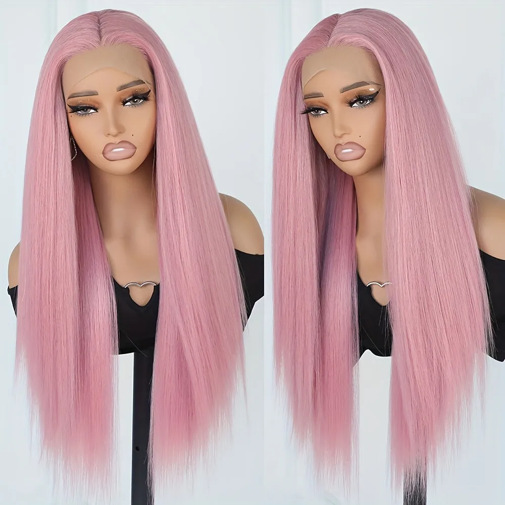 Рисунок 3 - Розовый цвет, длинные прямые волосы