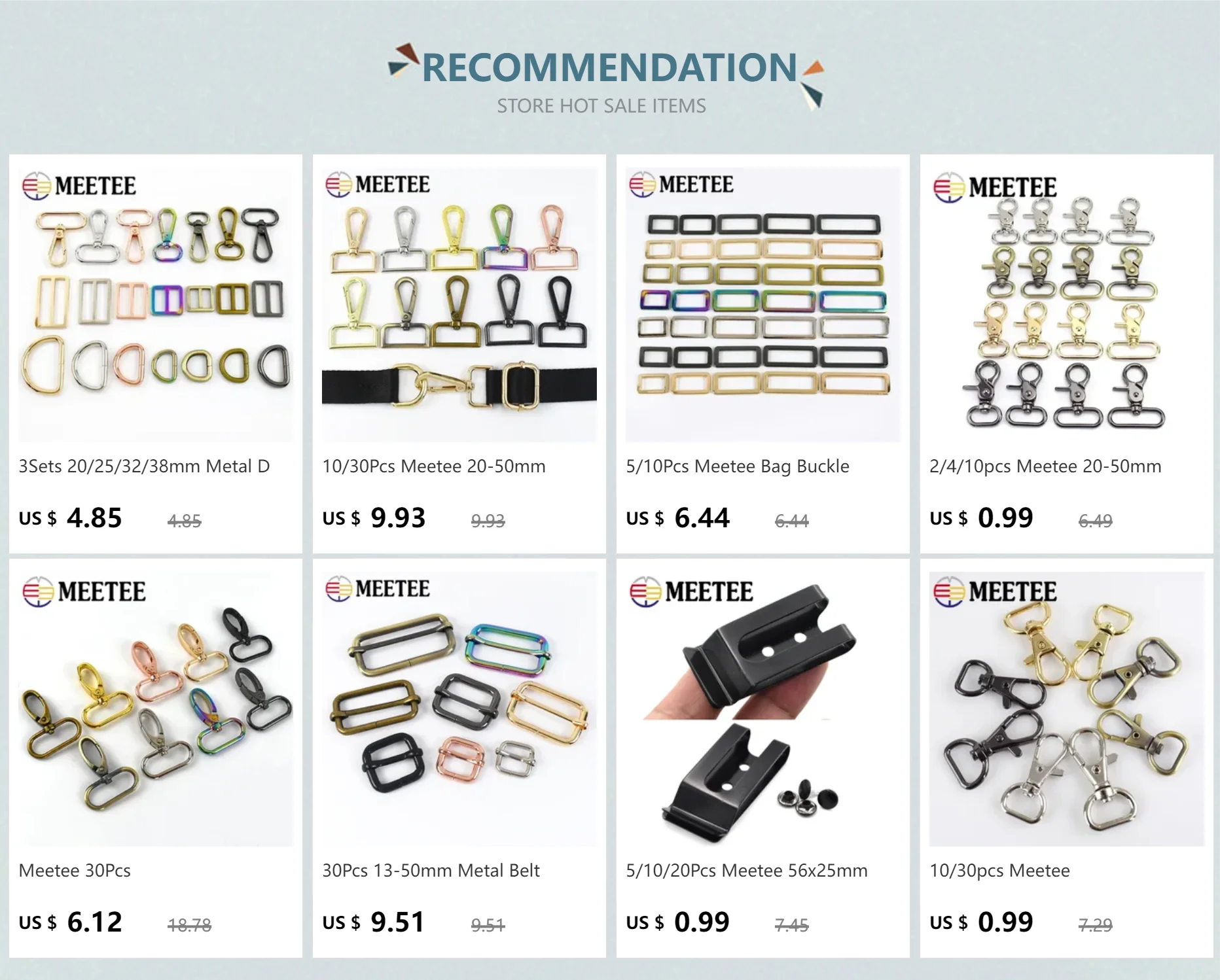 5/10 Stück 16–50 mm Taschen-Riemenschnallen, Metallschieber, Tri Glide, verstellbare Gürtelschnalle für Gurtband, Schuhe, Kleidung, Lederteil, Zubehör – Detail 1