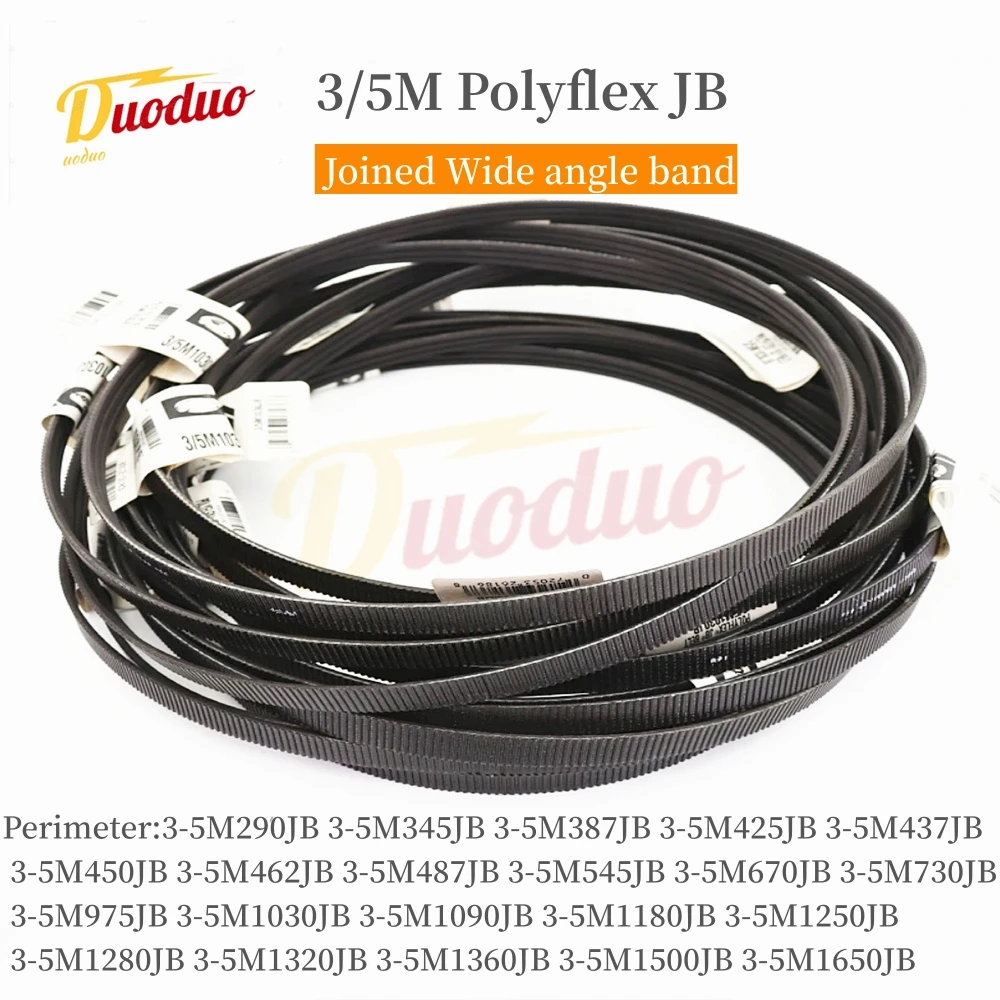 5M Polyflex JB Joined Wide angle band 3/5M290JB 3/5M345JB 3/5M387JB 3/5M425JB 3/5M437JB 3/5M450JB 3/5M462JB 3/5M487JB-3/5M1650JB