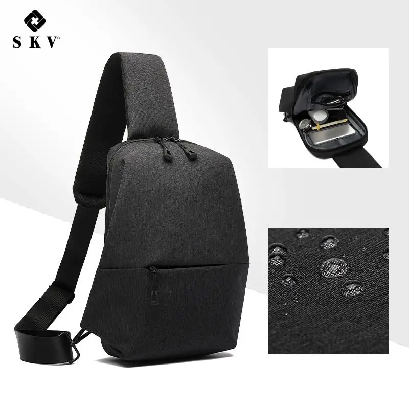 Men's crossbody bag Men Shoulder Bag Chest Bags for Men Sling Messenger Bag Male Charge Crossbody Bag