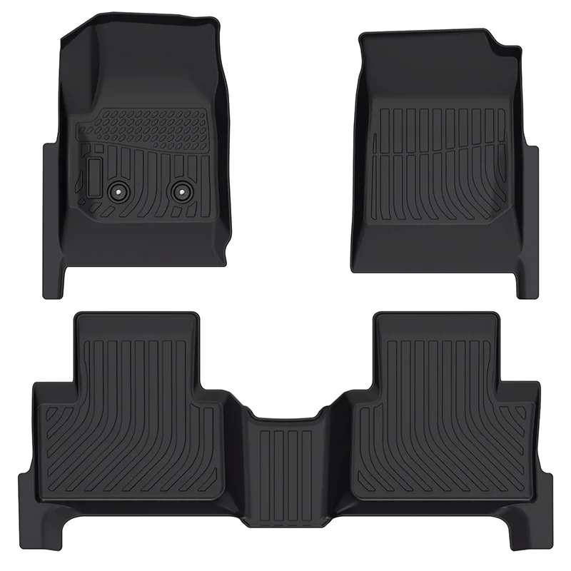 

All-Weather Luxury Car Carpet Floor Mats Crew Cab PVC TPE North America Accord Luxury Anime Cartoon for GMC Canyon