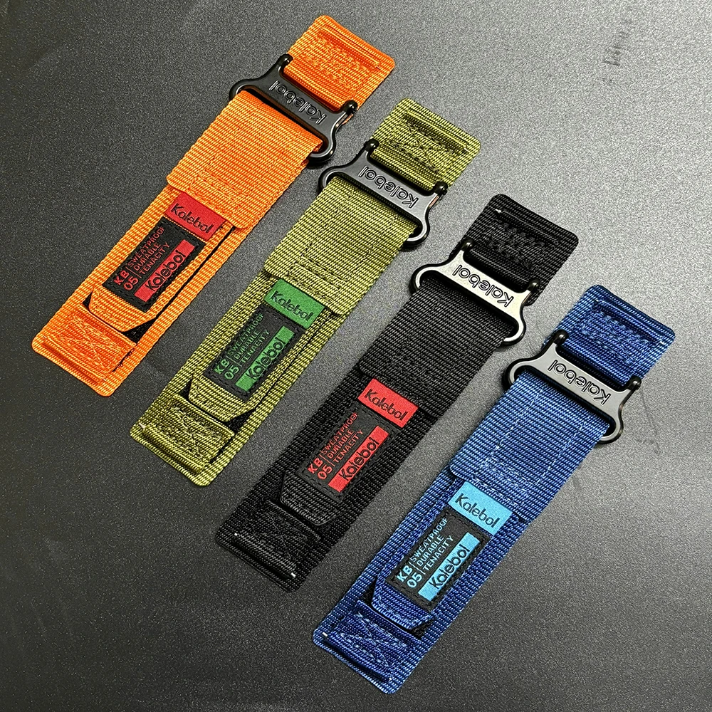 22mm Soft Breathable Sport Strap for Xiaomi Redmi Watch 5 Active/5 Lite Nylon Loop Bracelet for Redmi Watch 3 Active/3 Lite Band