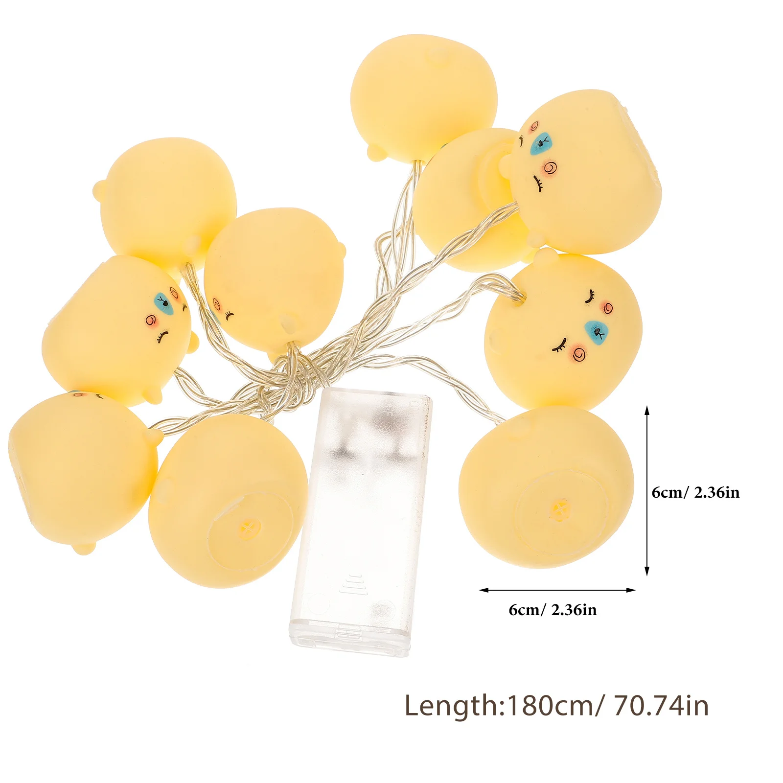 1Pcs LED String Lights 20 Leds Waterproof Xmas Christmas Decorative Warm LED Strap for Party Home Festival Lighting