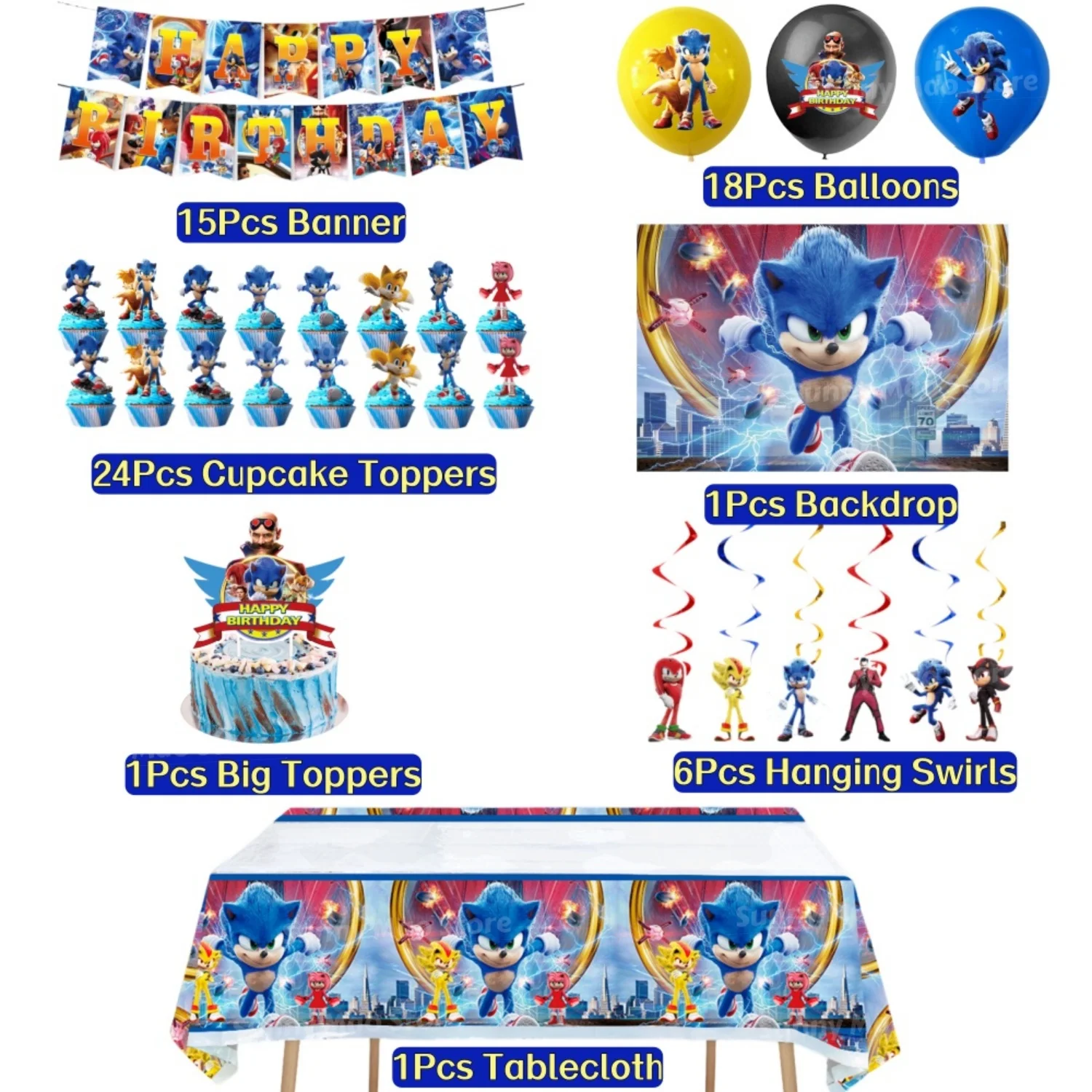 66-delige kinder anime verjaar - Party Games Easter For Kids recensie en prijs