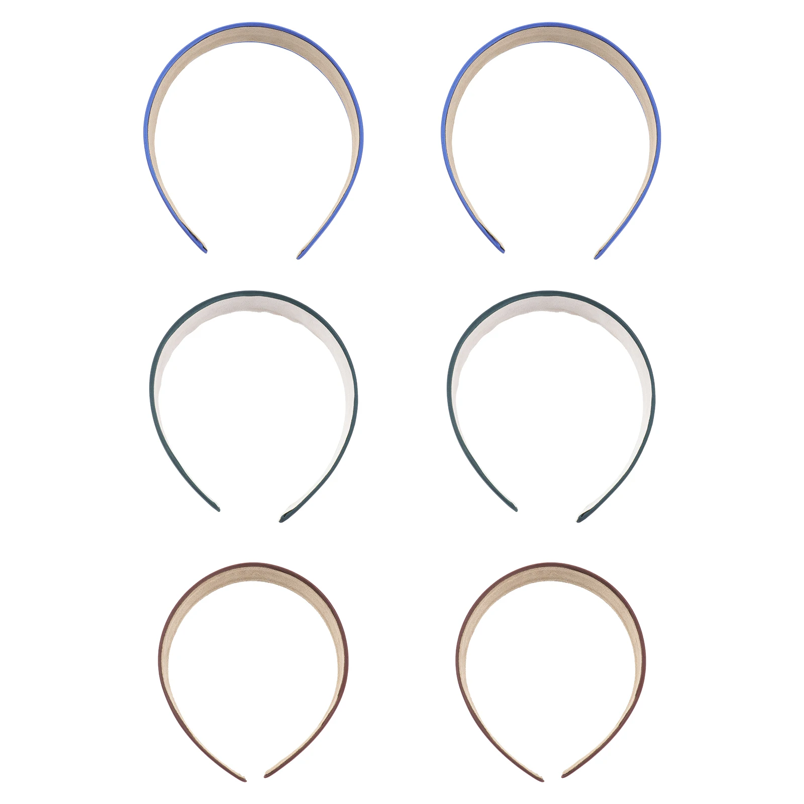 

6 pcs Fabric Hair Headbands for Women Girls Cloth Wrap Stretchable Hair Accessories Party Wedding Athletic Headband Set