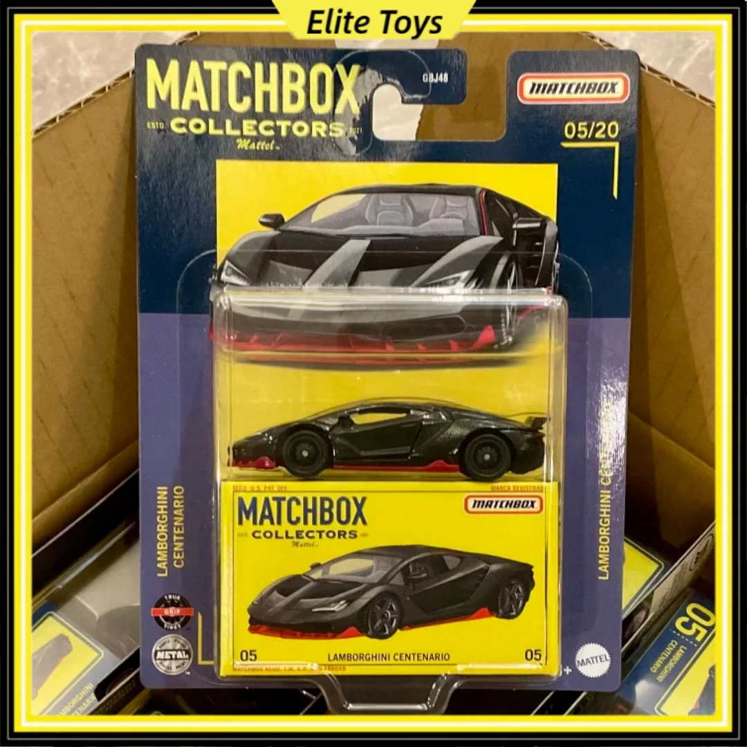 

Коллекционная модель автомобиля Mattel Matchbox Lamborghini Centenario, масштаб 1:64, литая под давлением, коллекционная игрушка, подарок для мальчиков