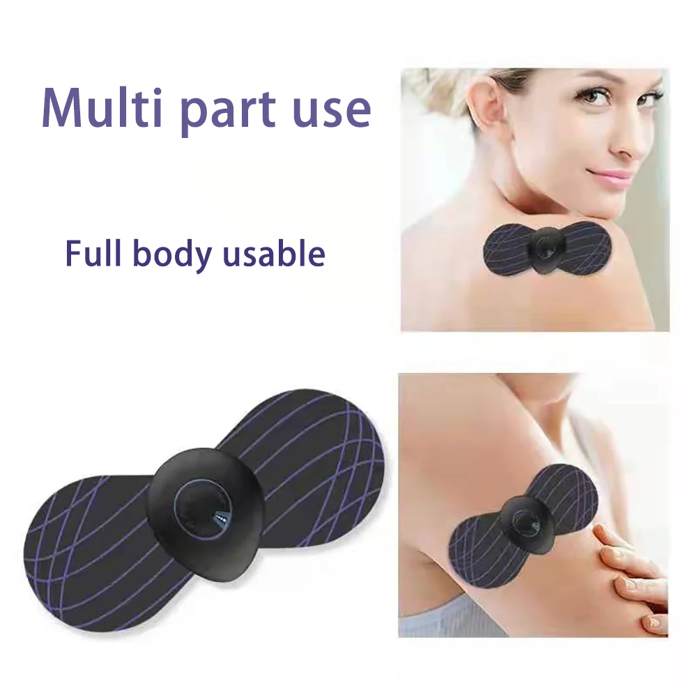 EMS mini cervical massager simulates traditional massage techniques to relieve fatigue, compact and convenient