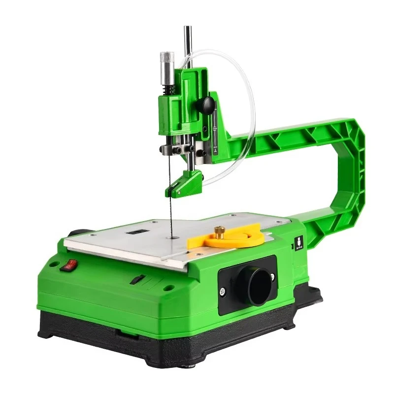 Electric Desktop Curved Saw Jig Saw Small Household Woodworking Hollow Engraving Cutting Machine Multifunctional Latte Wire Saw