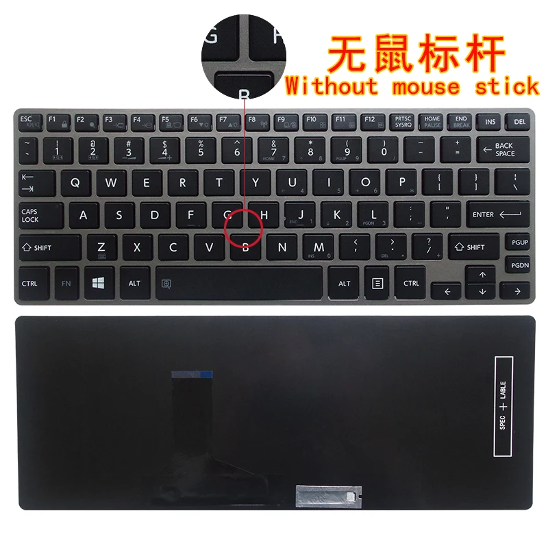 UK keyboard For Toshiba Portege Z30 Z30T/-A/-B/-C Z30-A Z30t-A Z30T-A1310 Z30-A1302 Z30-C Z30T-C Z30-B Z30T-B