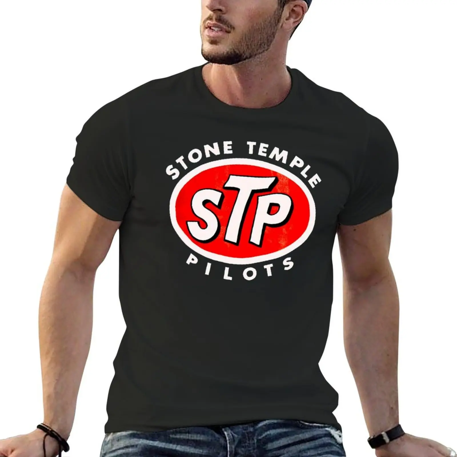 Classci Stone Tem-ple Pilots футболка персонализированная корейская модная роскошная футболка черные футболки для мужчин