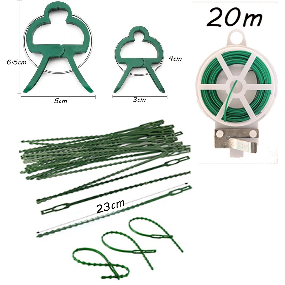 Plastic garden clip, tomato flower garden plant clip, plastic clip, tomato binding vine fixing clip, clip accessory
