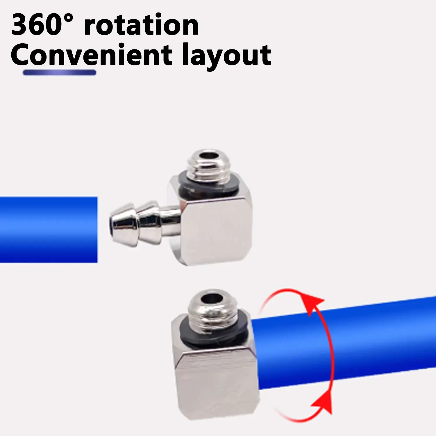 10 قطعة 2 مللي متر 3 مللي متر 4 مللي متر 6 مللي متر 8 مللي متر OD خرطوم هوائي هوائي إلى M3 M4 M5 M6 ذكر صغير بارب المناسب معبد مشترك النحاس والنيكل مطلي