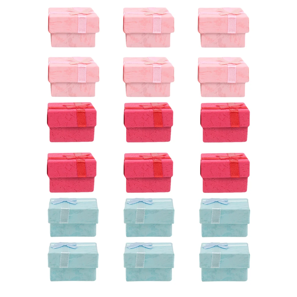 

36 Pcs Jewelry Boxes Storage Containers Ring Case Display Earring Necklace Bracelet Holder Travel Gift Packaging