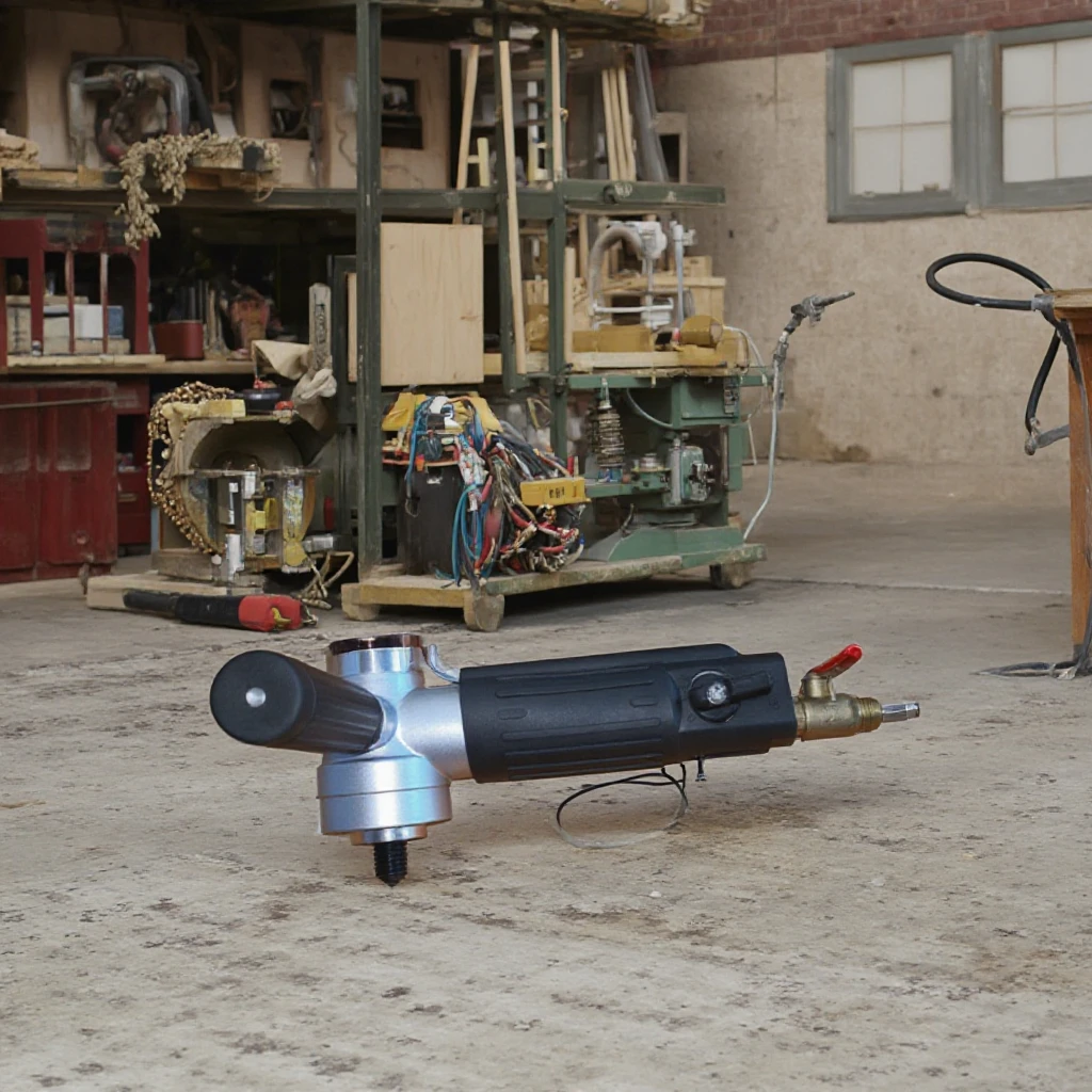 آلة تلميع المياه الهوائية مقاس 4 بوصات أو تلميع الهواء أو المطاحن اليدوية #3