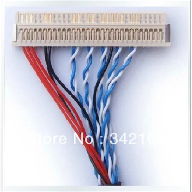 LCD Cable, LVDS Interface, 20P, 30P double 8,6 single six ,eight  etc