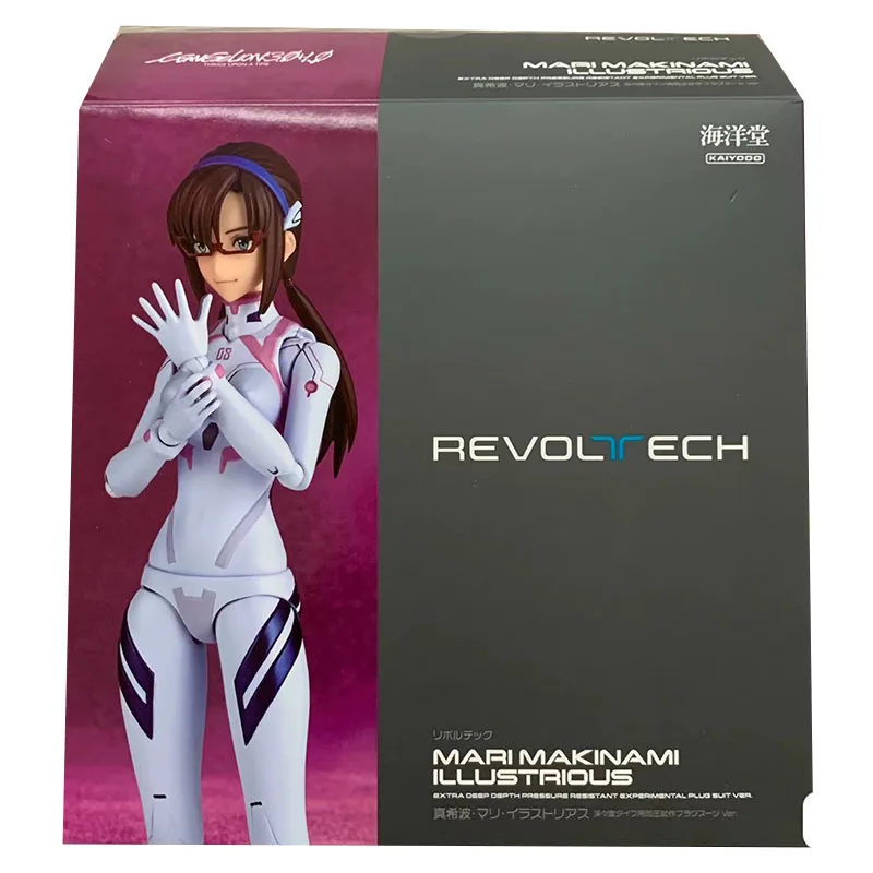 In Stock OriginalBOX  Revoltech EVA Soryu Asuka Langrey EVAGELION NEW THEATRICAL EDITION Model Animation collectible