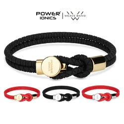 Power Ionics 2022 New WEAVE BAND Unisex Waterproof 3000Ions and Germanium  Men Women Bangle Sports Fashion Bracelet