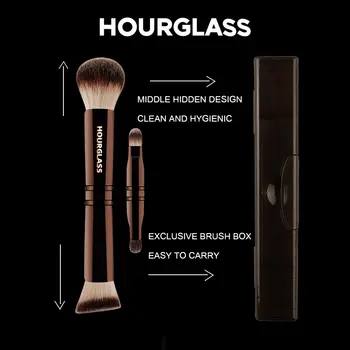 Hourglass 化妝刷 - 24號四頭多功能刷 蜜粉 粉底 遮瑕 眼影 遮瑕化妝刷 8 最佳銷售 可愛的化妝刷 - №8