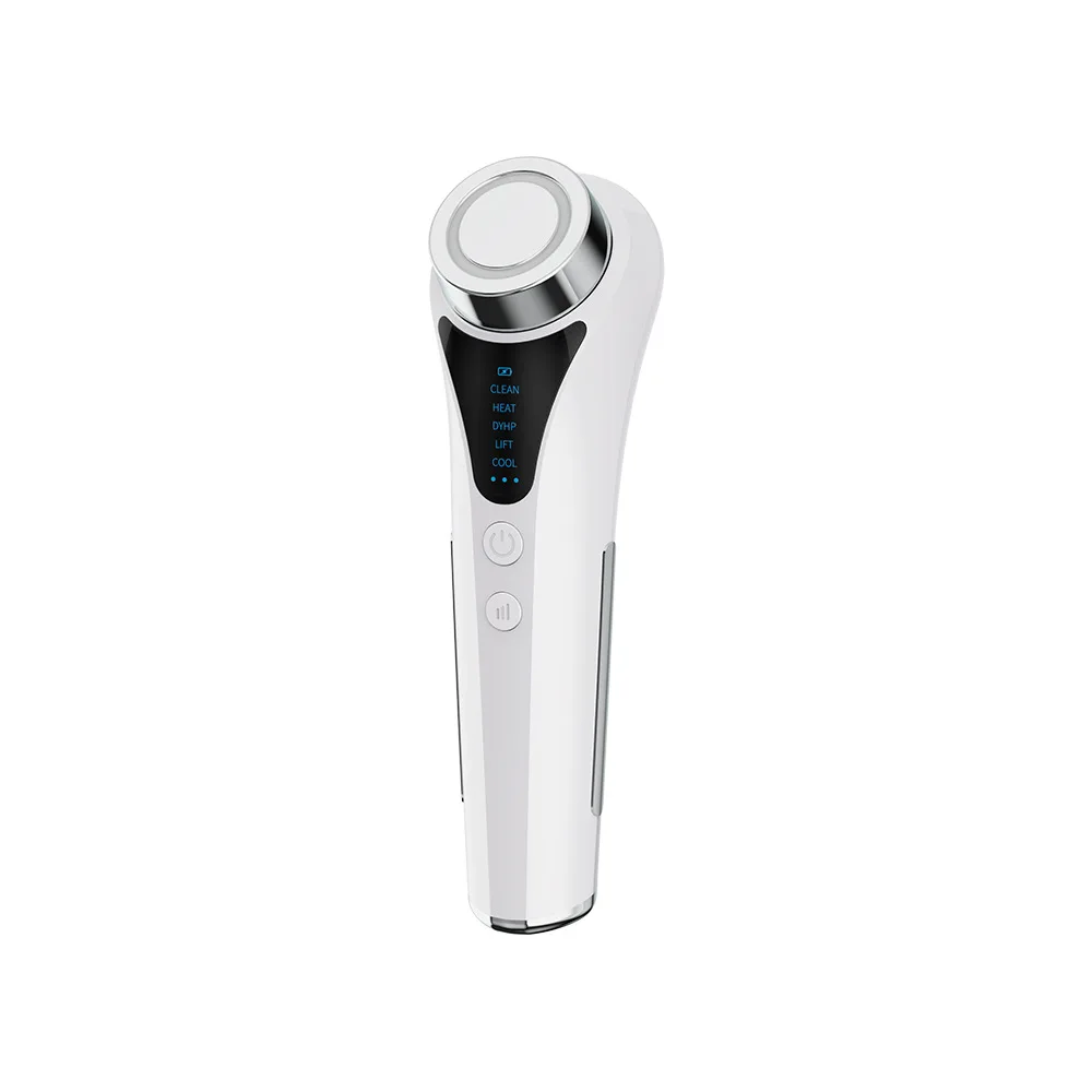 Hot & Cold EMS Facial Device - Ice Hammer Massager for Lifting, Depuffing, Skin Rejuvenation