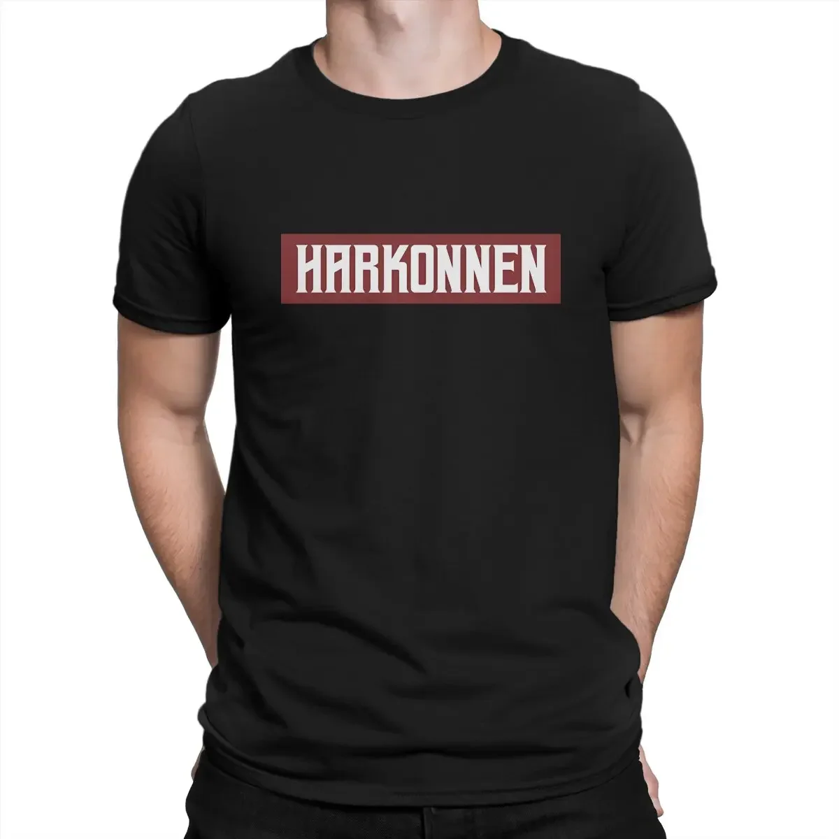 Dune Newest TShirt 2024 for Men House Harkonnen Horizontal Banner Round Neck Pure Cotton T Shirt Hip Hop Gift Clothes Streetwear