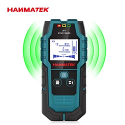 HANMATEK-buscador de tachuelas de madera SF1, detección de Detecion de Metal, cable vivo, buscador de medición de profundidad de Metal, escáner Detector de pared