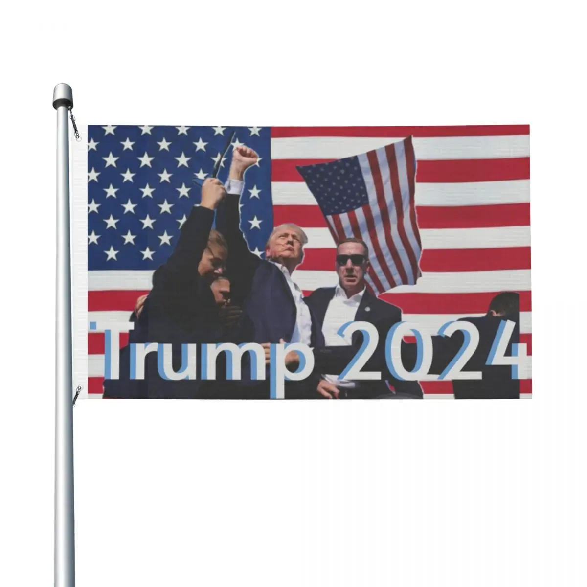 Trump 2024 Flags Banner for Outside UV protection Fade Resistant for Indoor Outdoor