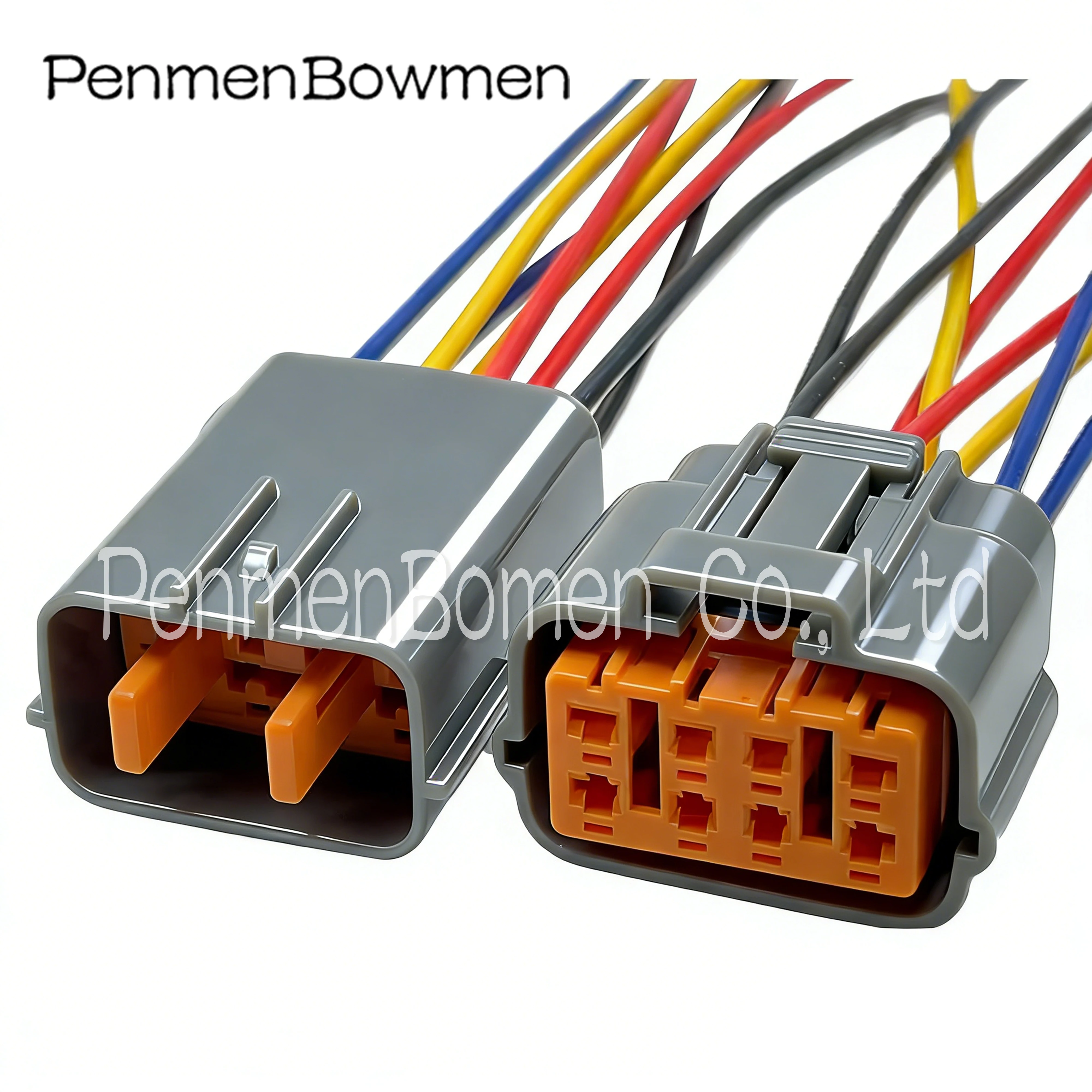 

1 Set 8 Pin Auto Electrical Cable Connector Waterproof Female Male Wire Harness Plug 6195-0054 6195-0051