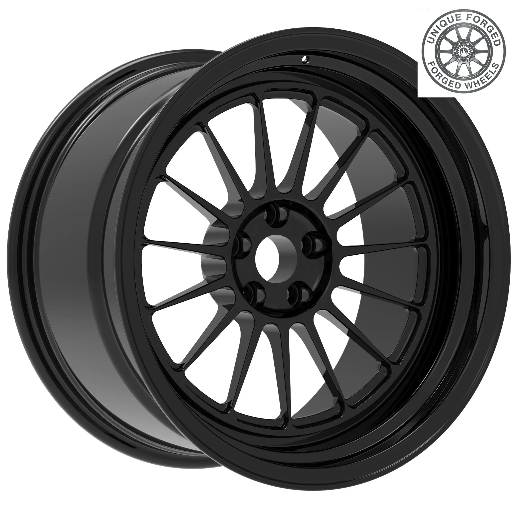 

Кованые моноблочные диски с глубоким ободом, размеры 18, 19, 20, 21 дюйм, настраиваемый цвет, глянцевый черный с полированной лицевой частью