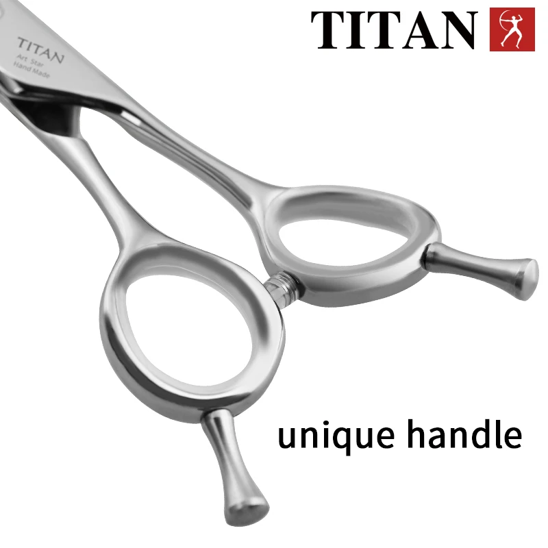 TITAN 7.0inch 7.5inch Professional Pet Scissors Dog Grooming Beauty straight Scissor Pet Items Dogs Thinning Scissors Groomer