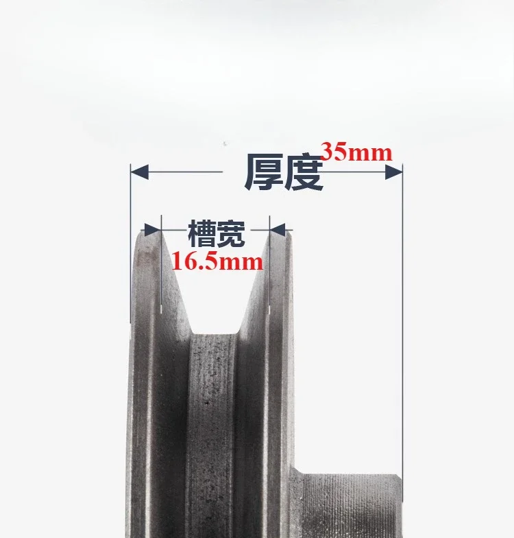 Thickened V-Belt Pulley Hollow Dia 130-300mm Single-Slot B Type Pulley Cast Iron Wheel Power Tool Accessories