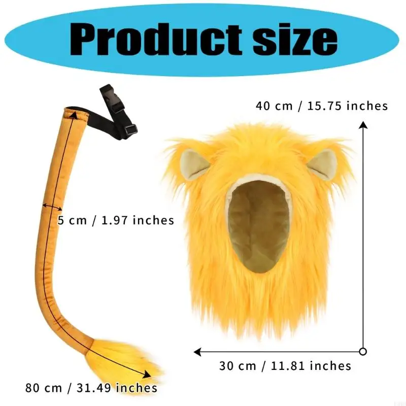 Nhà hát mũ động vật thoải mái thực hiện phụ kiện Động vật Động vật Đảng prop F3MD