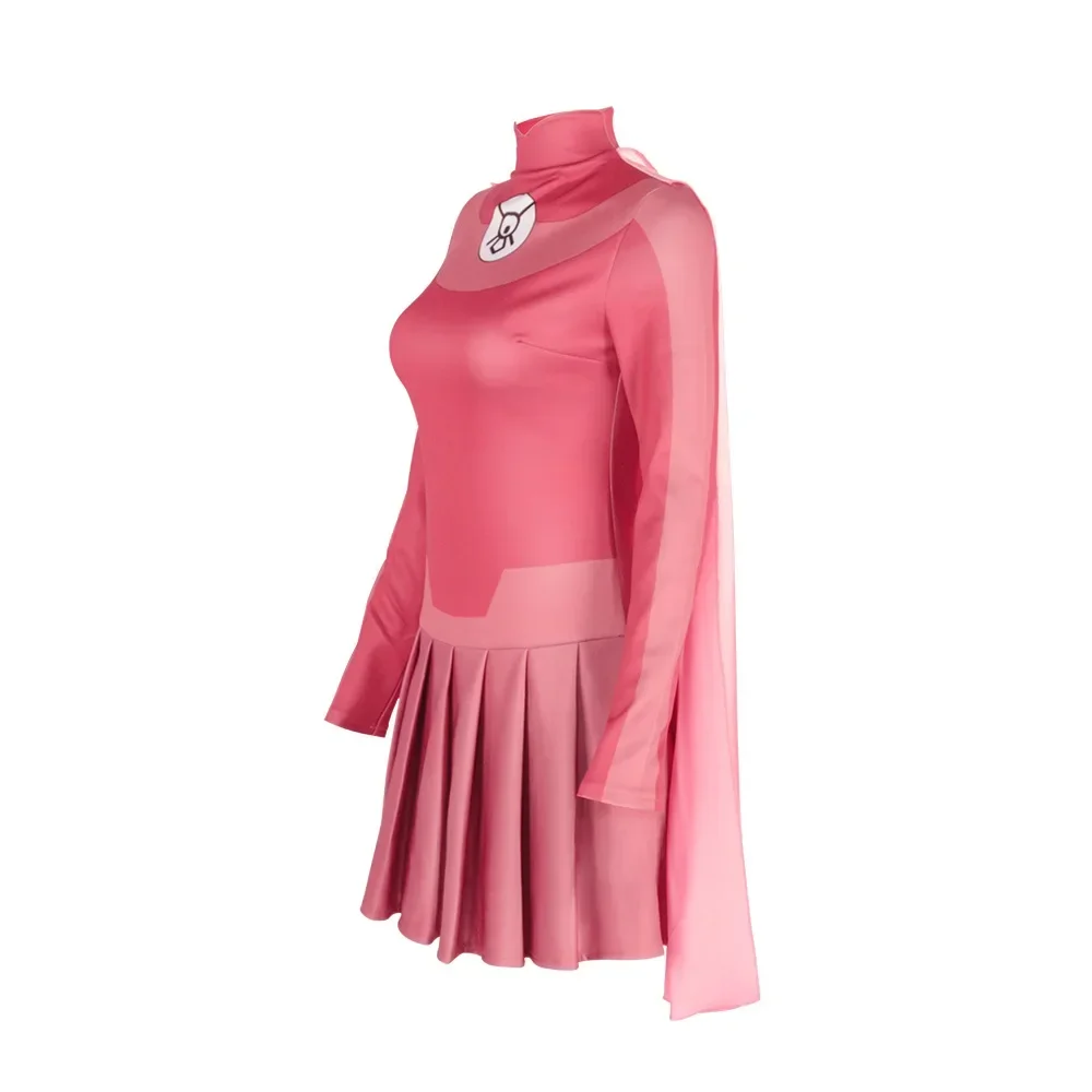 

2025 Halloween Anime Invincible: Atom Eve Cosplay adulte femmes super-héros uniforme body ensemble complet accessoires